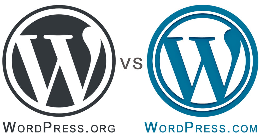 Logo do WordPress.org e do WordPress.com
